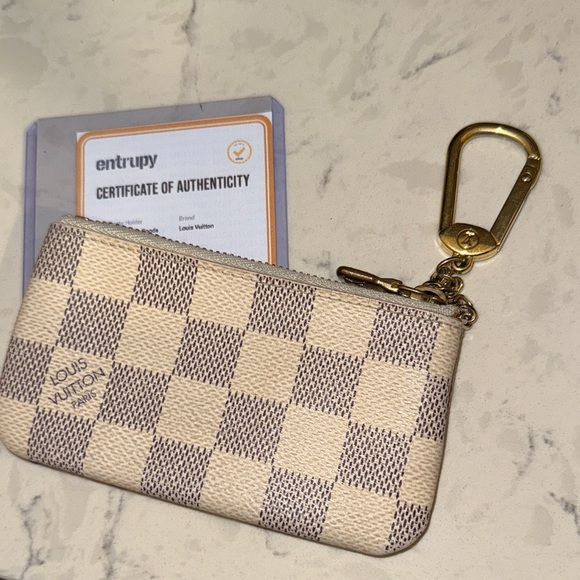 Louis Vuitton Damier Azur Coin Pouch Wallet - Picture 2 of 8